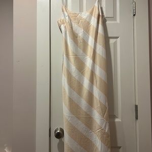 asos striped maxi dress